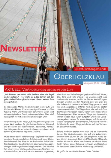 Newsletter 06-07/2022