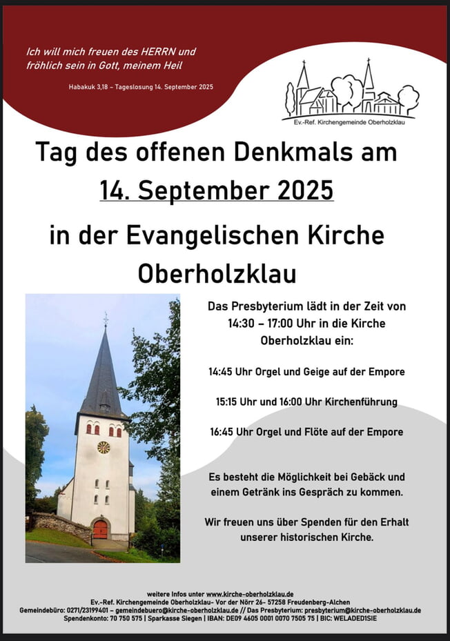 Tag des offenen Denkmals