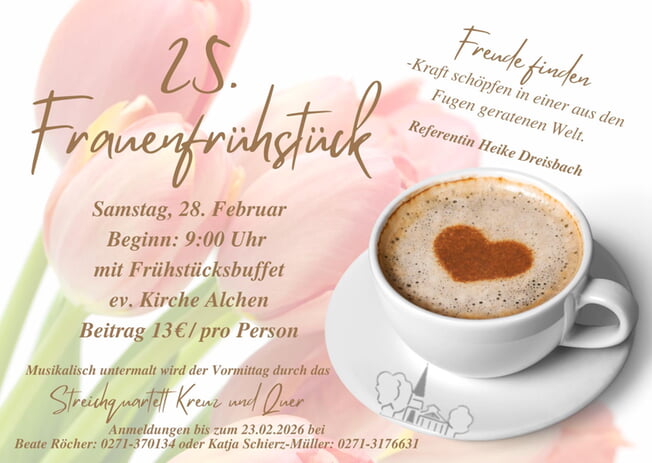 25. Frauenfr&uuml;hst&uuml;ck