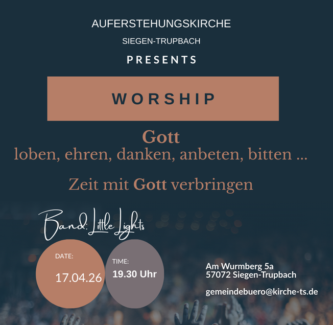 WORSHIP mit Little Lights