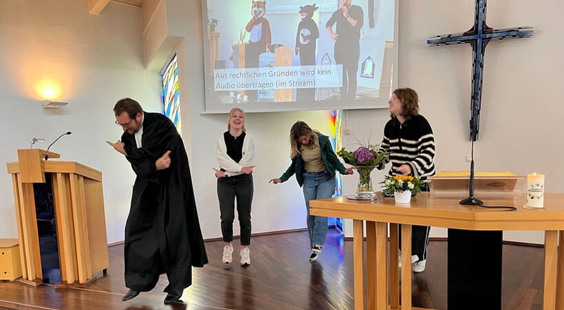Verabschiedung Vikar Jünner