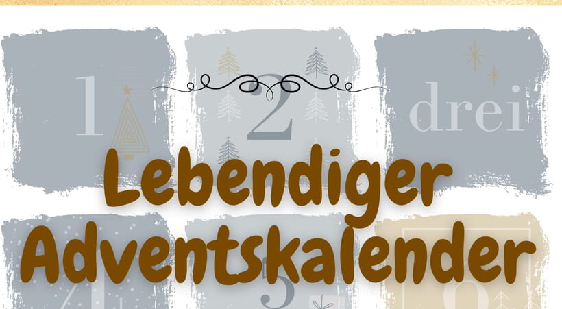 Lebendiger Adentskalender