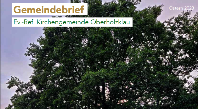 Gemeindebrief Ostern