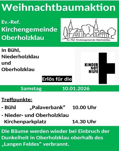 CVJM Weihnachtsbaumaktion 2026